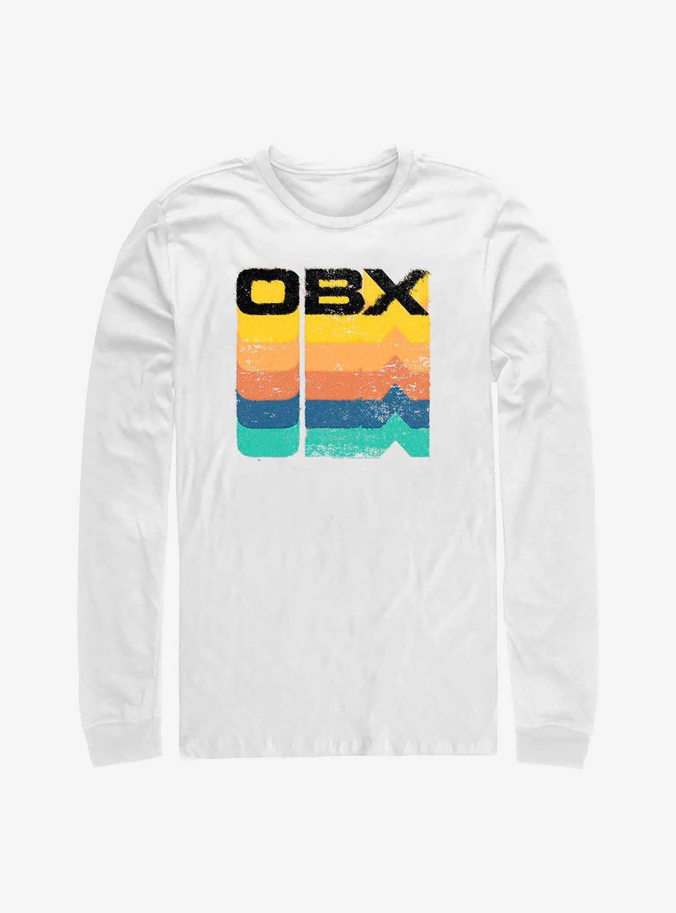 Outer Banks OBX Rainbow Stack Long-Sleeve T-Shirt, , hi-res