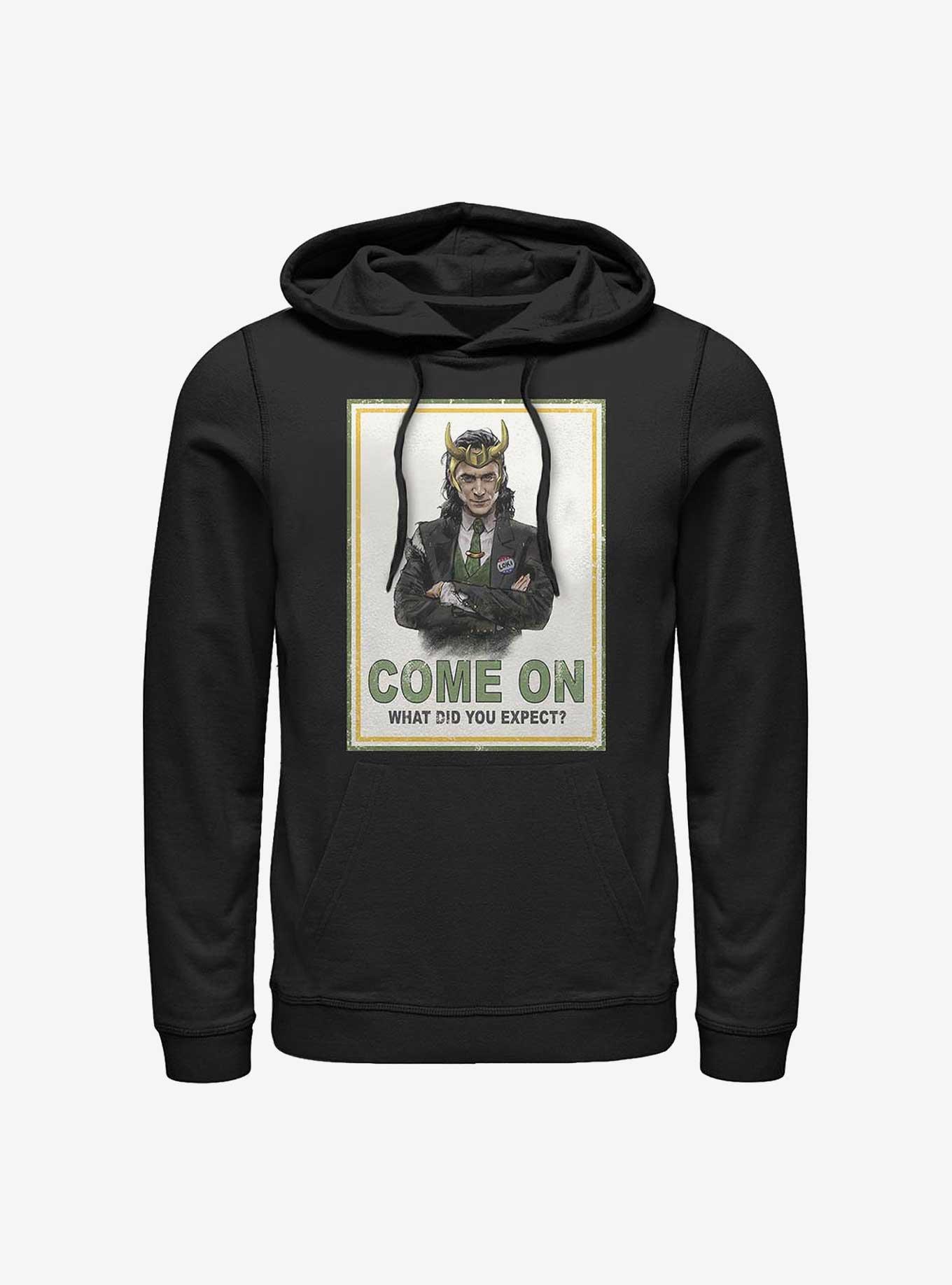 Marvel Loki President Poster Hoodie