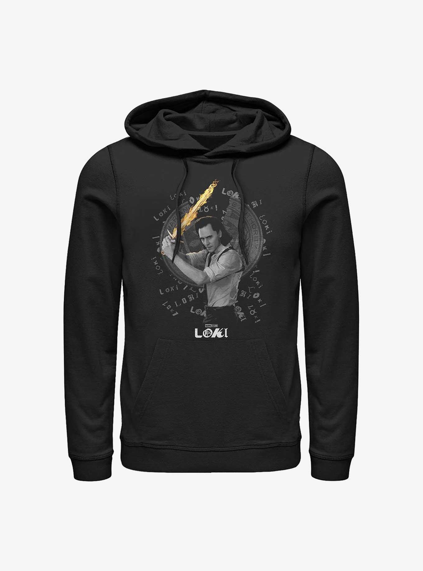 Marvel Loki Laevateinn Sword Hoodie