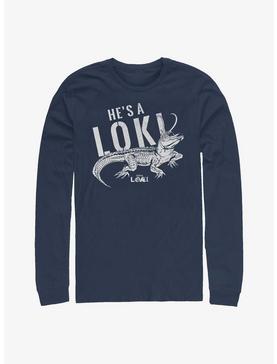 Marvel Loki Alligator Timeline Long-Sleeve T-Shirt, , hi-res
