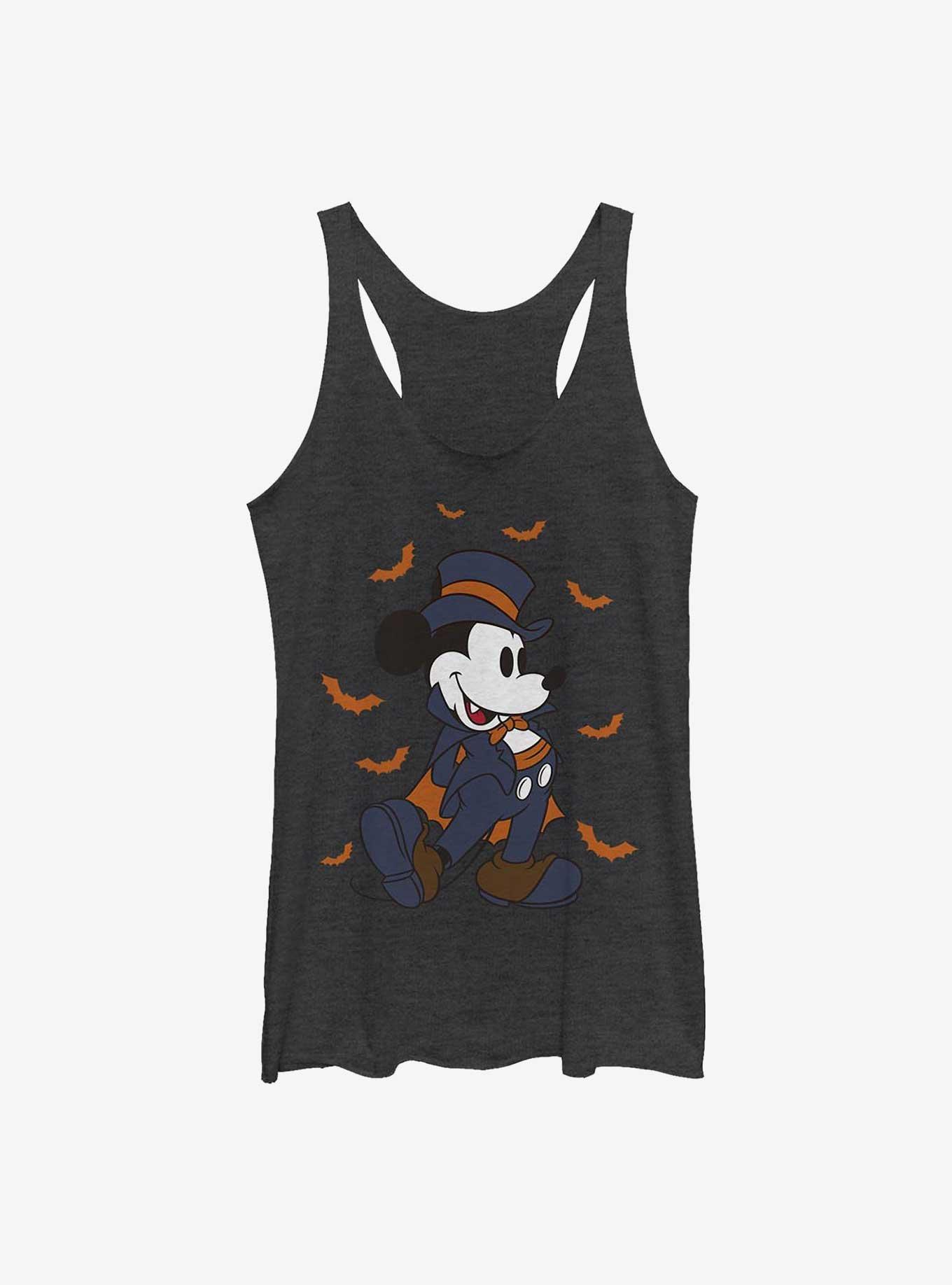 Disney Mickey Mouse Vampire Mickey Girls Tank, BLK HTR, hi-res