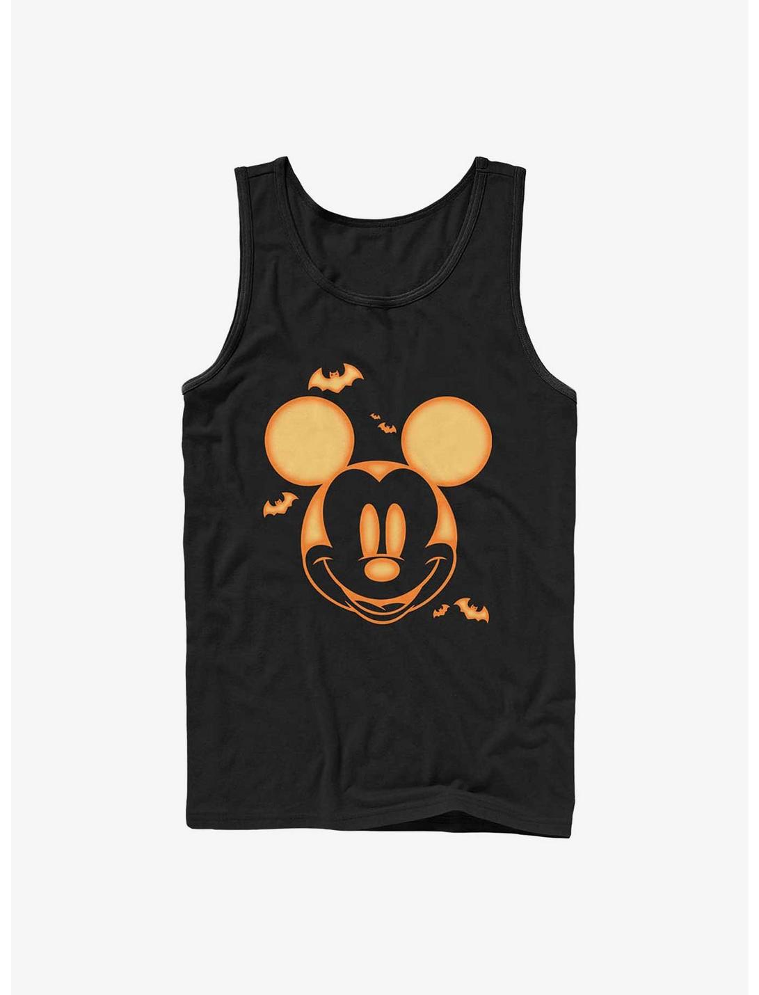 Disney Mickey Mouse Mickey Pumpkin Tank Top, BLACK, hi-res