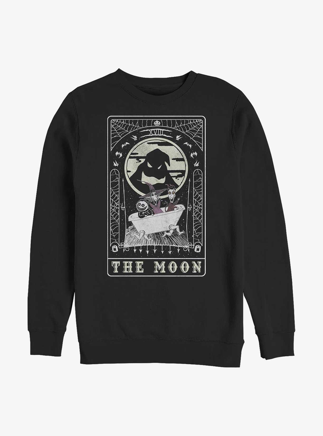 The Nightmare Before Christmas Oogie Boogie Moon Tarot Sweatshirt