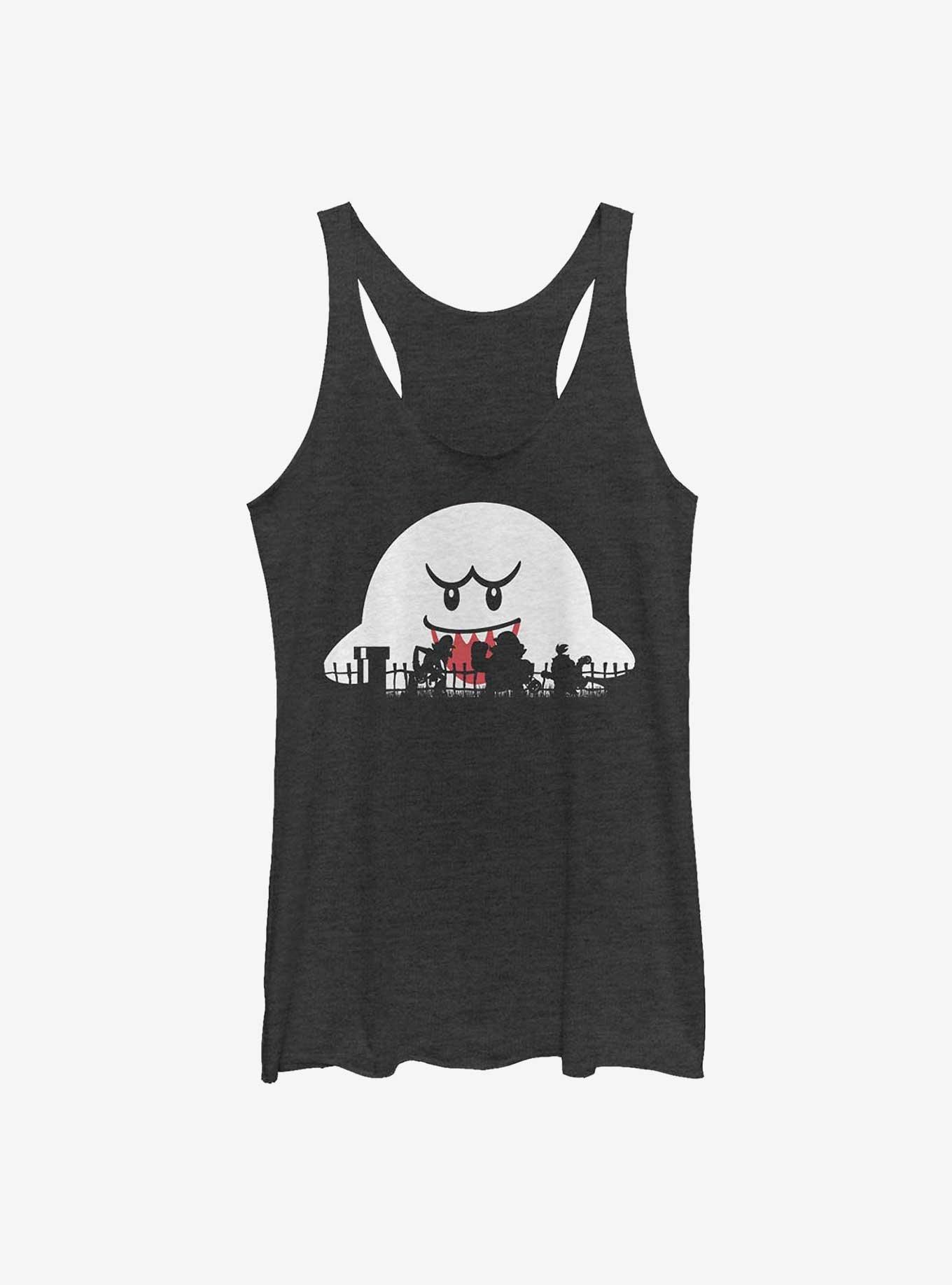 Nintendo Mario Halloween Silhouettes Girls Tank, , hi-res