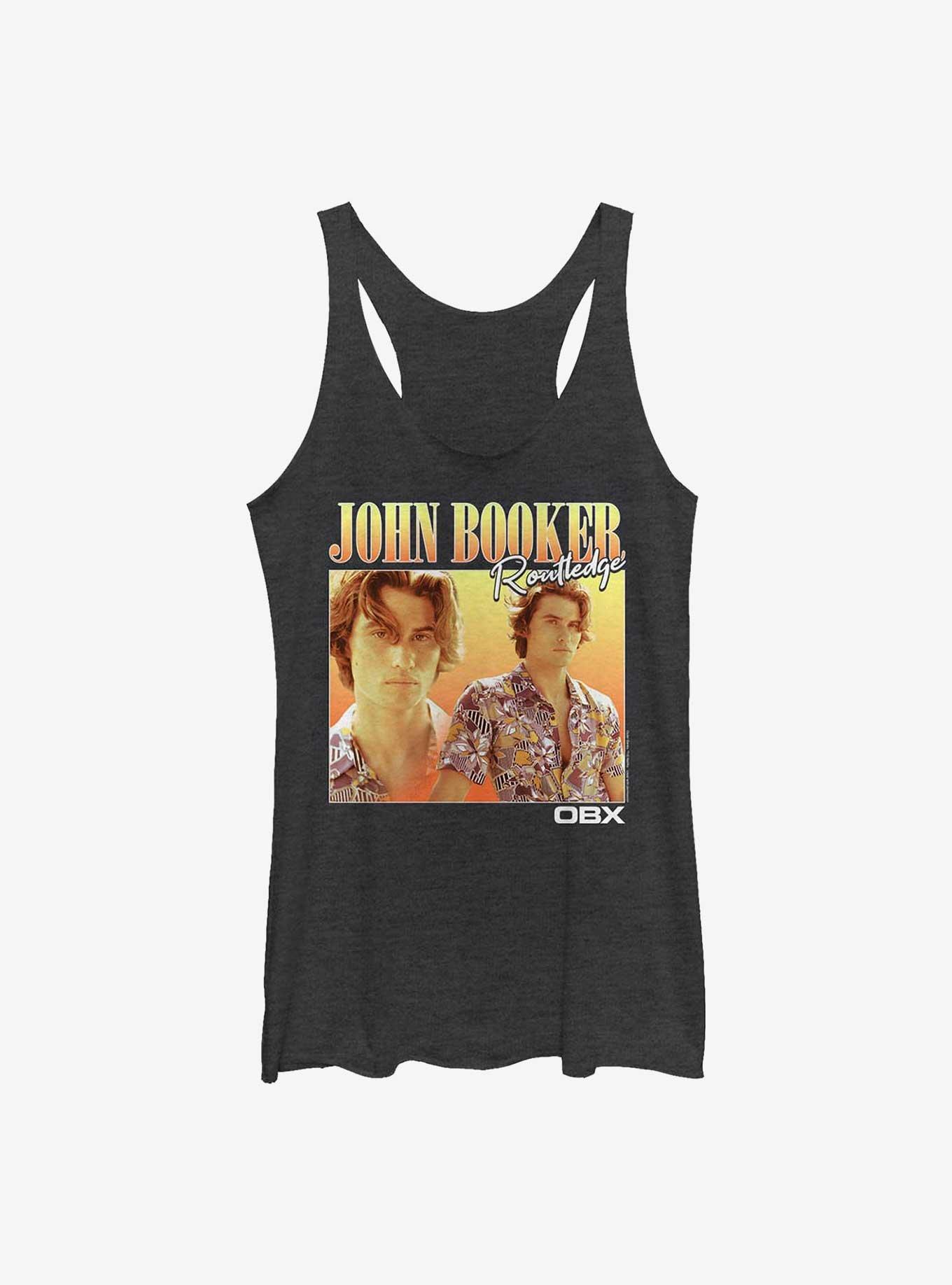 Outer Banks John B OBX Girls Tank, BLK HTR, hi-res