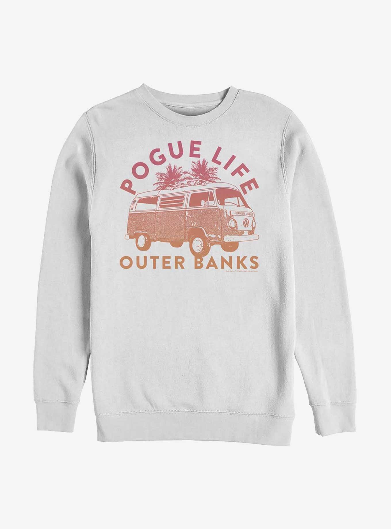 Outer Banks Pogue Life Sweatshirt - WHITE