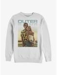 Outer Banks John B & Sarah Poster Sweatshirt, WHITE, hi-res