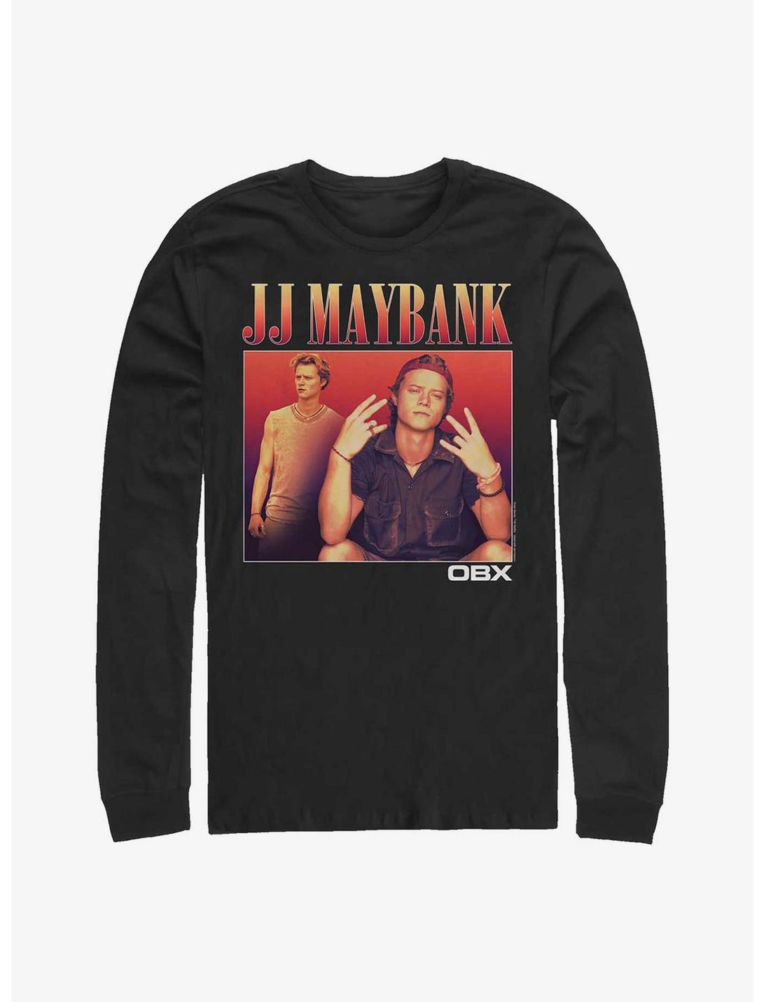 Outer Banks JJ Maybank OBX Long-Sleeve T-Shirt, BLACK, hi-res