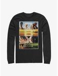 Outer Banks OBX Poster Long-Sleeve T-Shirt, BLACK, hi-res