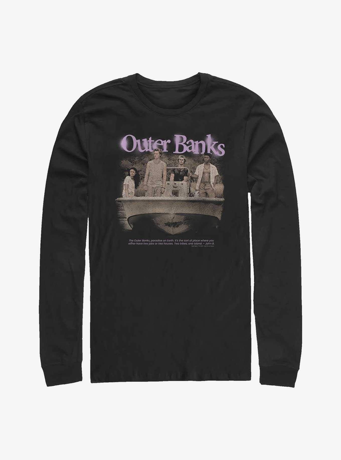 Outer Banks Spray Paint Long-Sleeve T-Shirt, , hi-res
