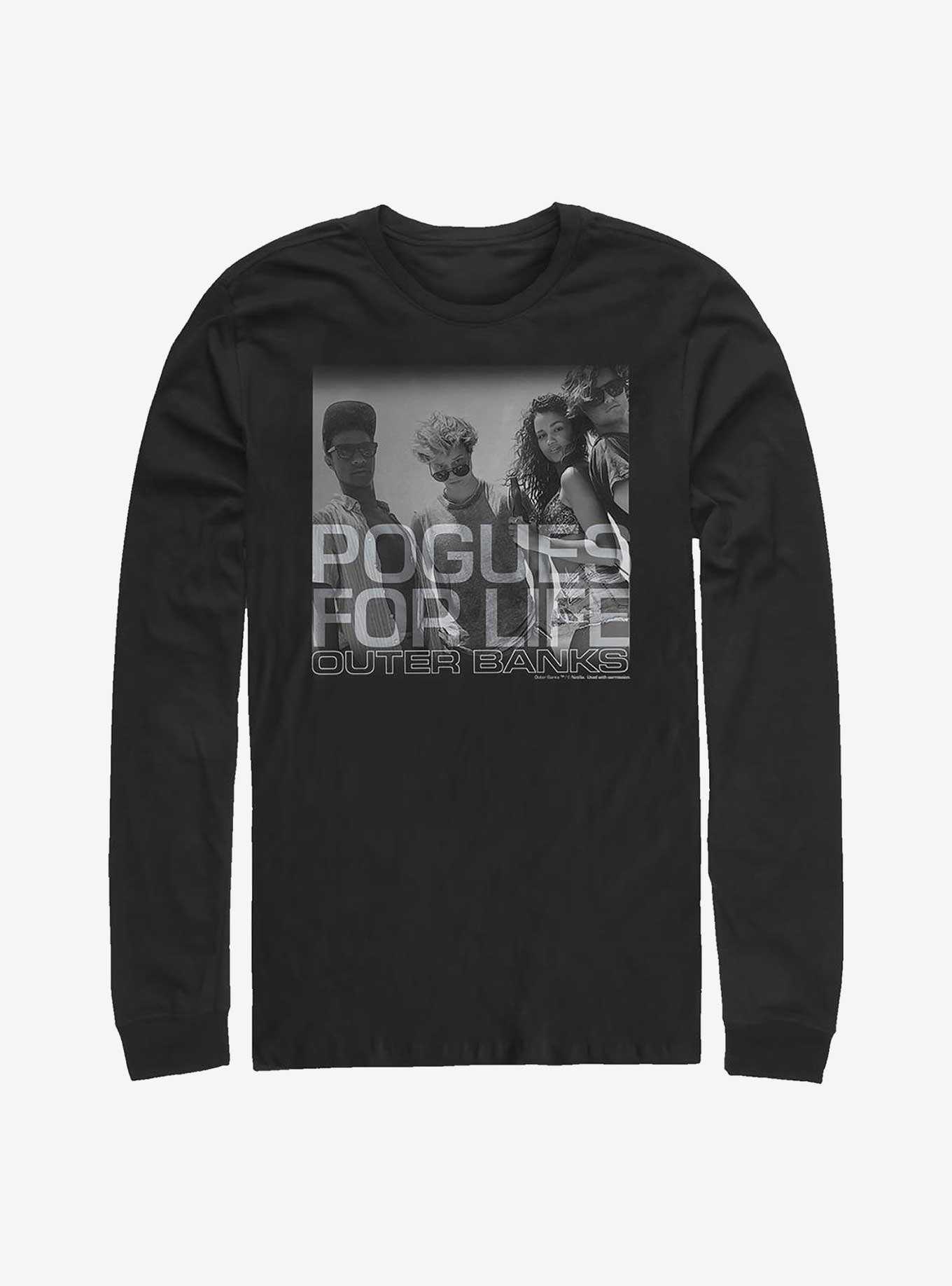 Outer Banks Pogues For Life Long-Sleeve T-Shirt, , hi-res