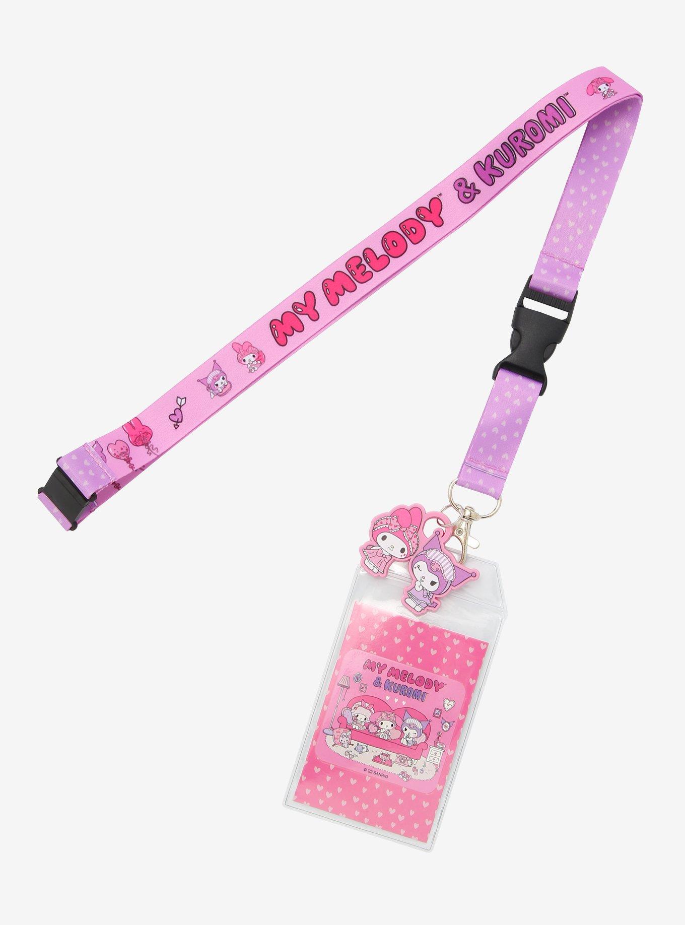 My Melody & Kuromi Slumber Party Lanyard, , hi-res