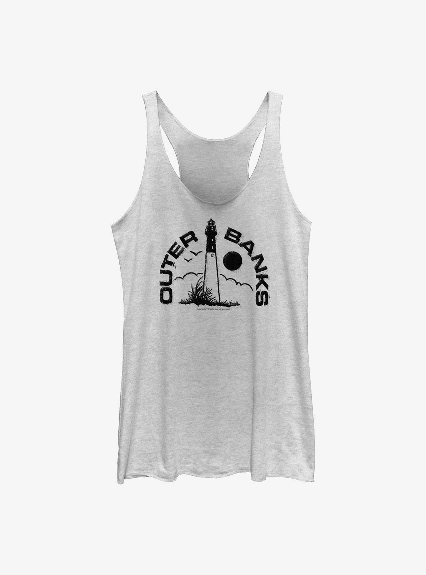Outer Banks Lighthouse Badge Girls Tank
