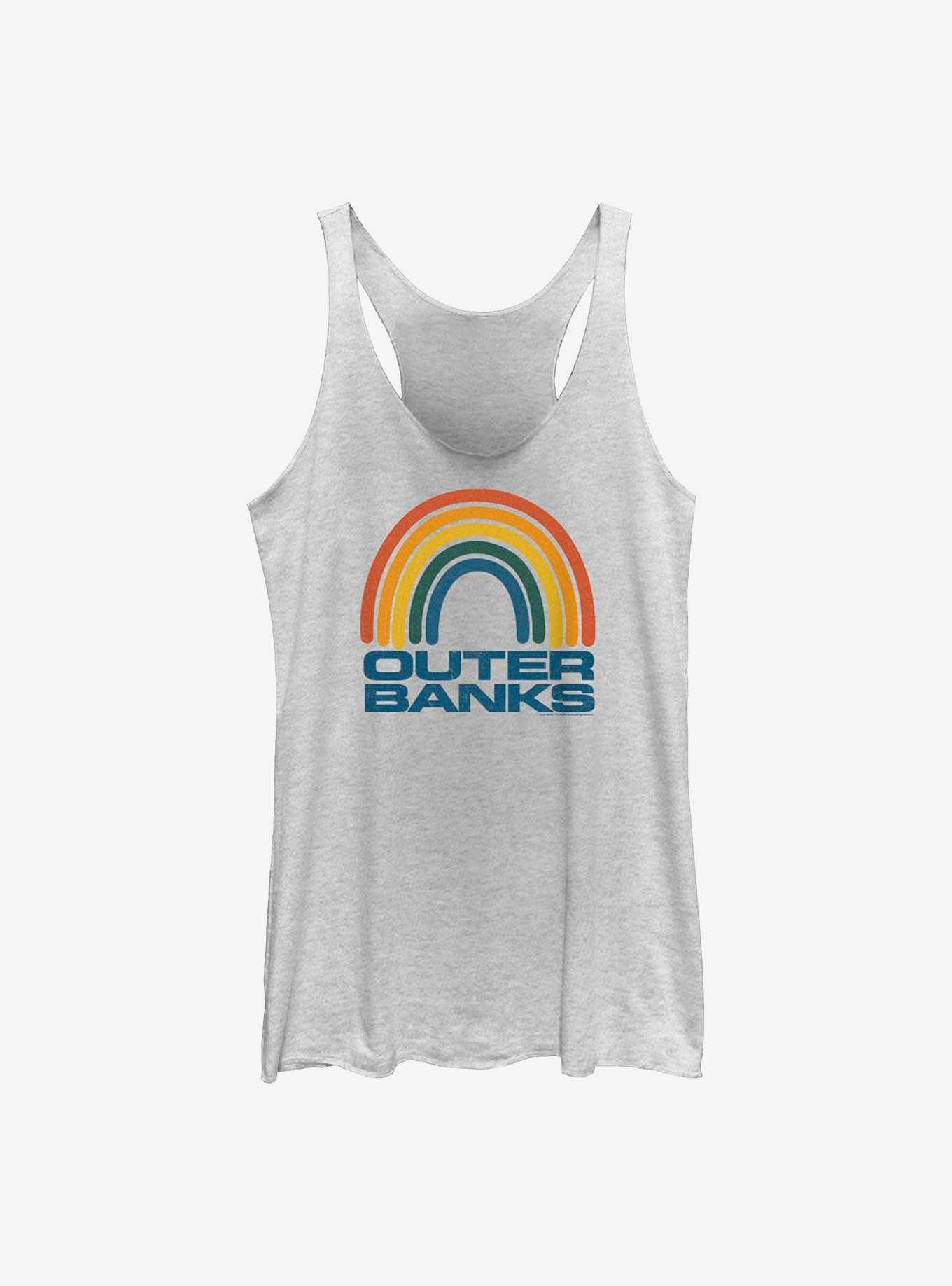 Outer Banks OBX Rainbow Girls Tank, , hi-res