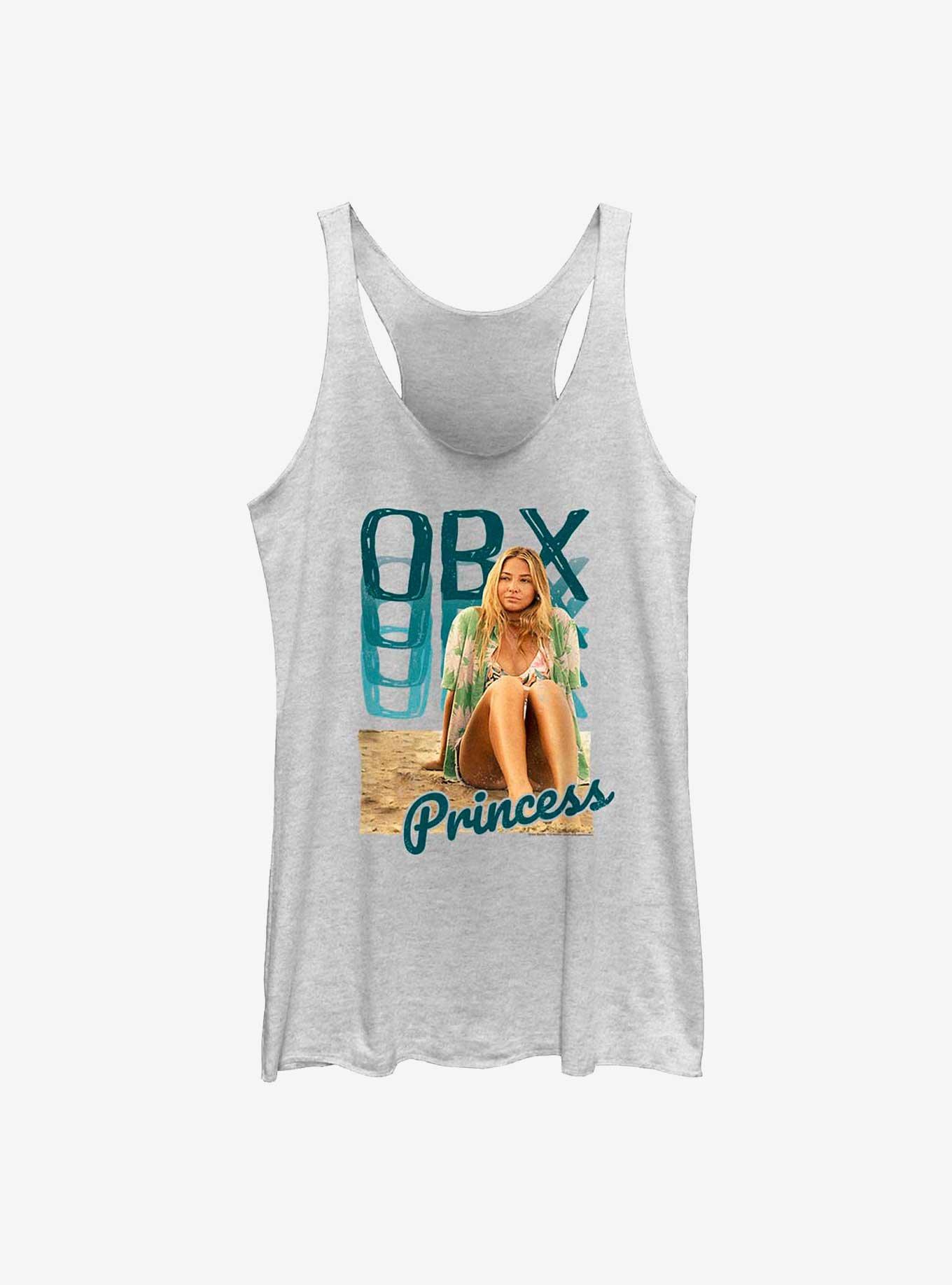 Outer Banks Princess Sarah Girls Tank, WHITE HTR, hi-res