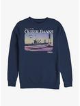 Outer Banks Destination Postcard Sweatshirt, NAVY, hi-res