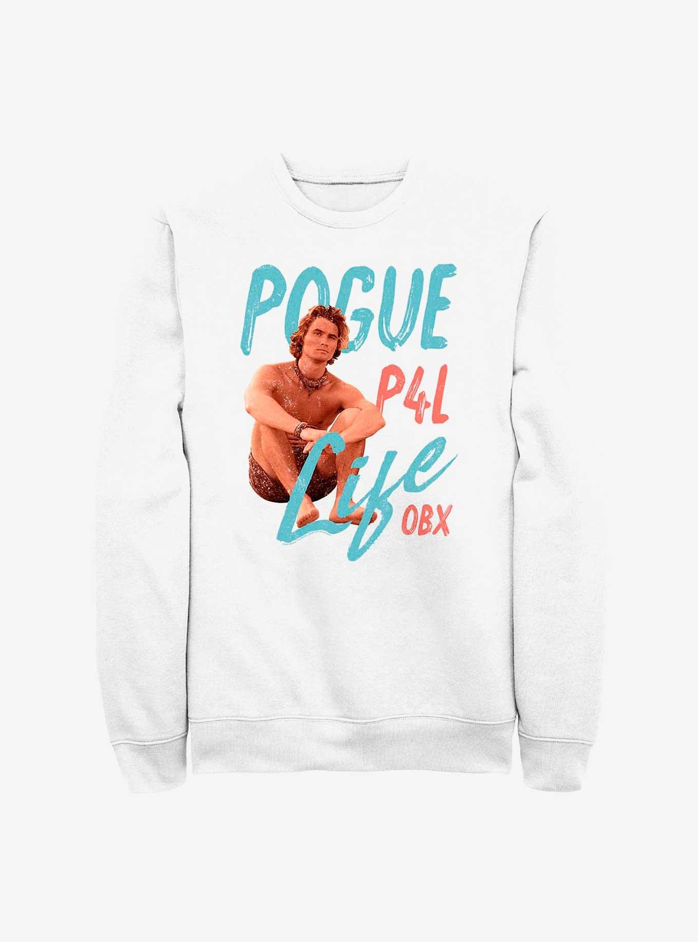 Outer Banks Pogue Life John Sweatshirt, WHITE, hi-res