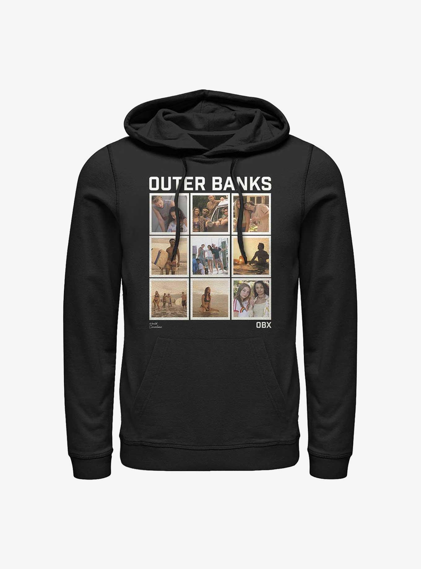 Outer Banks Pogue Box Up Hoodie, BLACK, hi-res