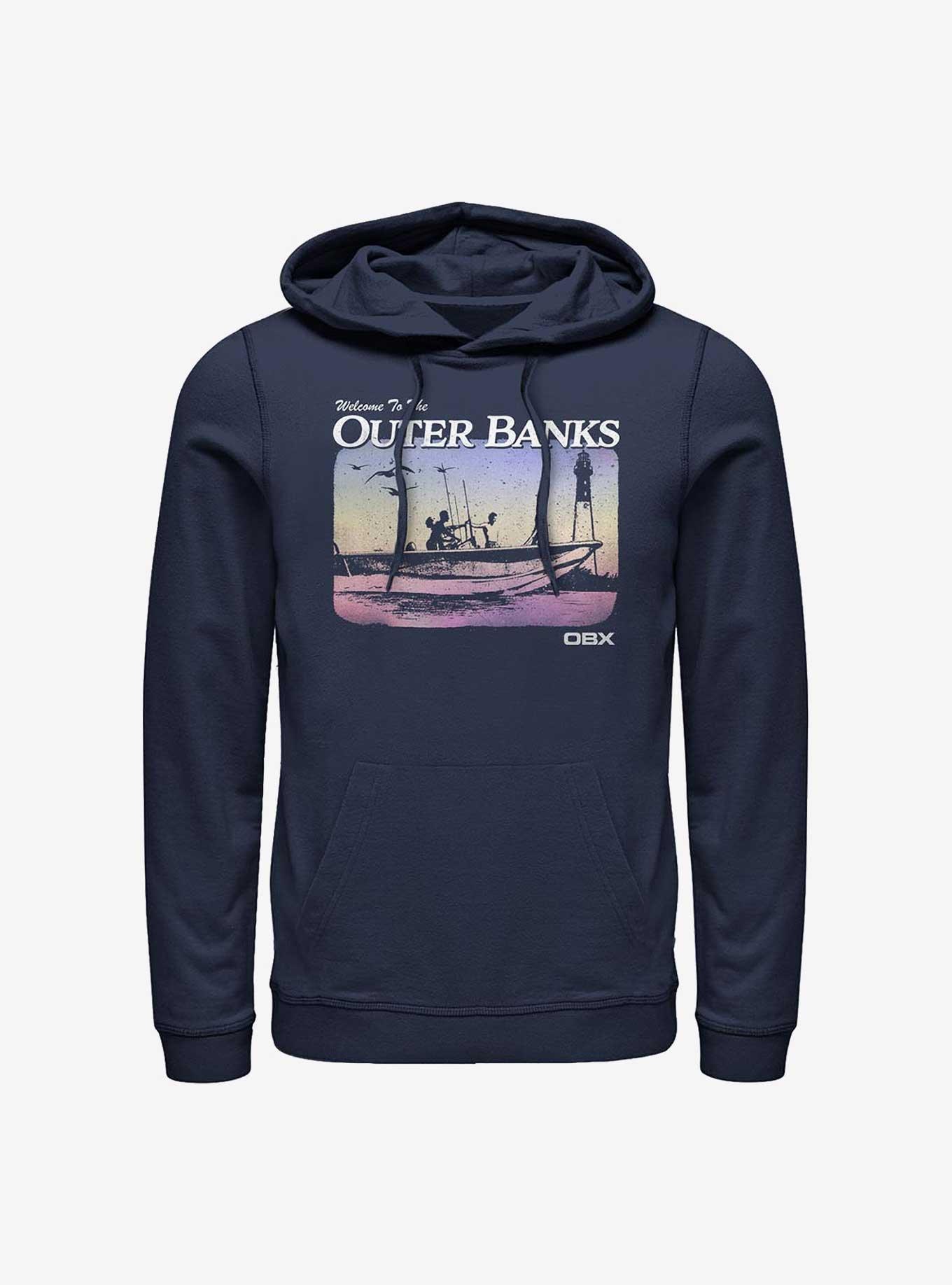 Outer Banks Destination Postcard Hoodie, , hi-res