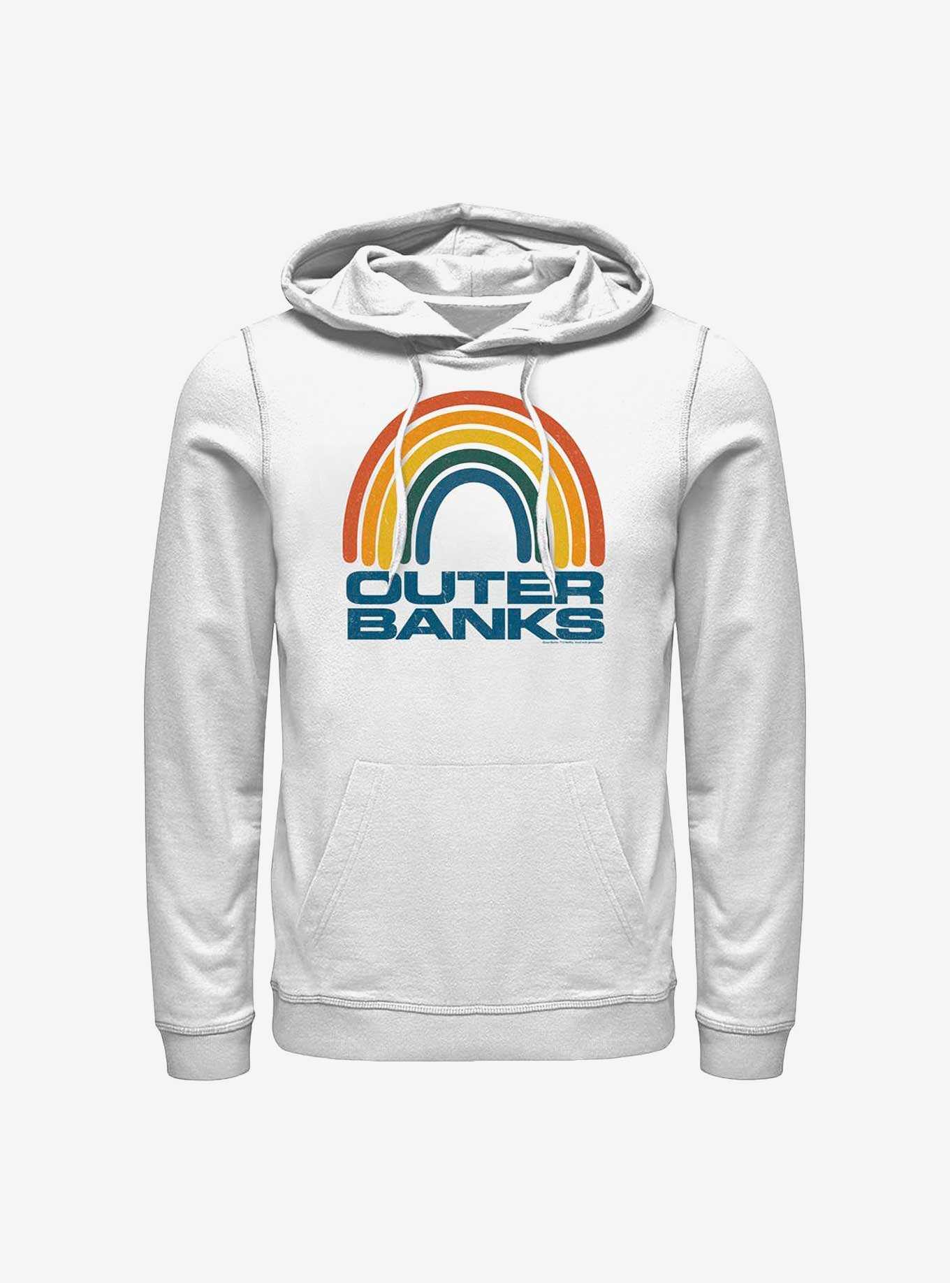 Outer Banks OBX Rainbow Hoodie, , hi-res
