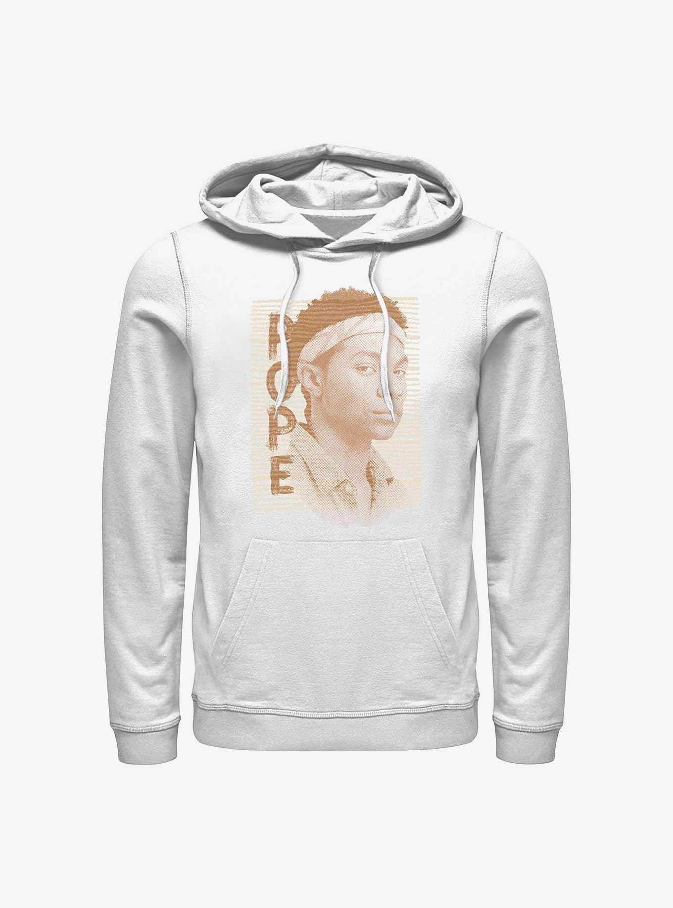 Outer Banks Pope Portrait Hoodie, WHITE, hi-res