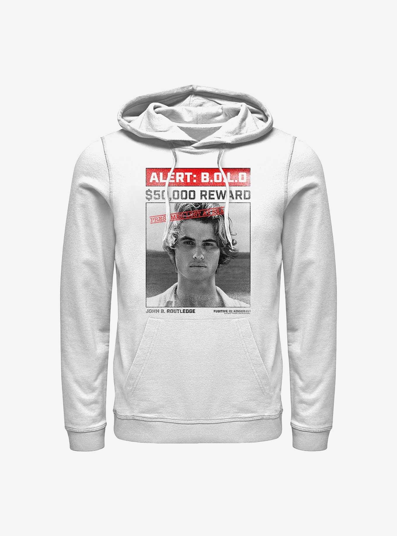 Outer Banks John B Wanted Poster Hoodie, , hi-res