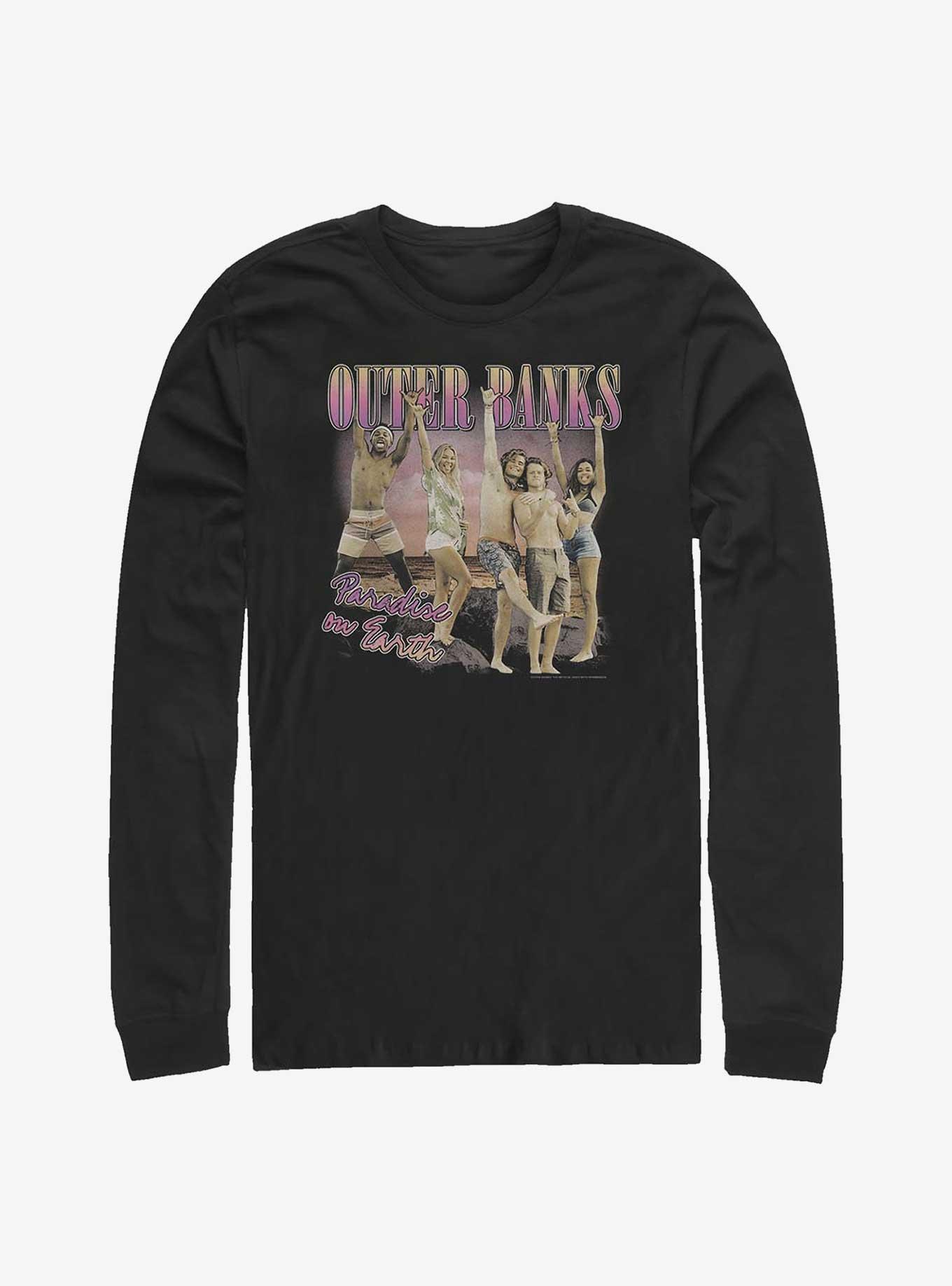 Outer Banks Pogue Squad Long-Sleeve T-Shirt, BLACK, hi-res