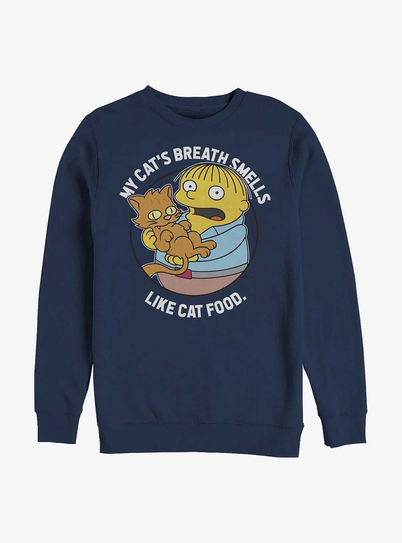 Simpsons Ralph's Cat Sweatshirt, , hi-res