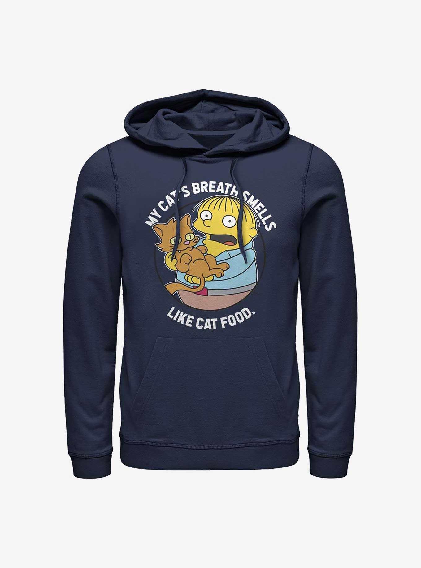 Simpsons Ralph's Cat Hoodie, NAVY, hi-res