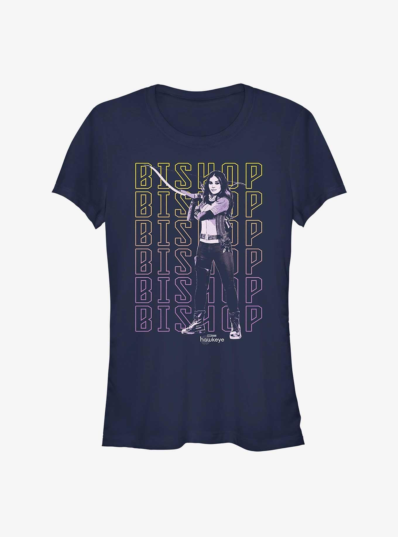 Marvel Hawkeye Stacked Bishop T-Shirt