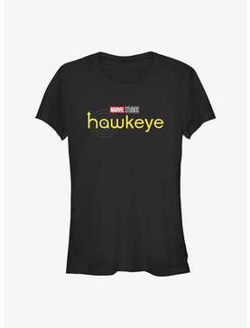 Marvel Hawkeye Hawkeye Logo Yellow Girls T-Shirt, , hi-res