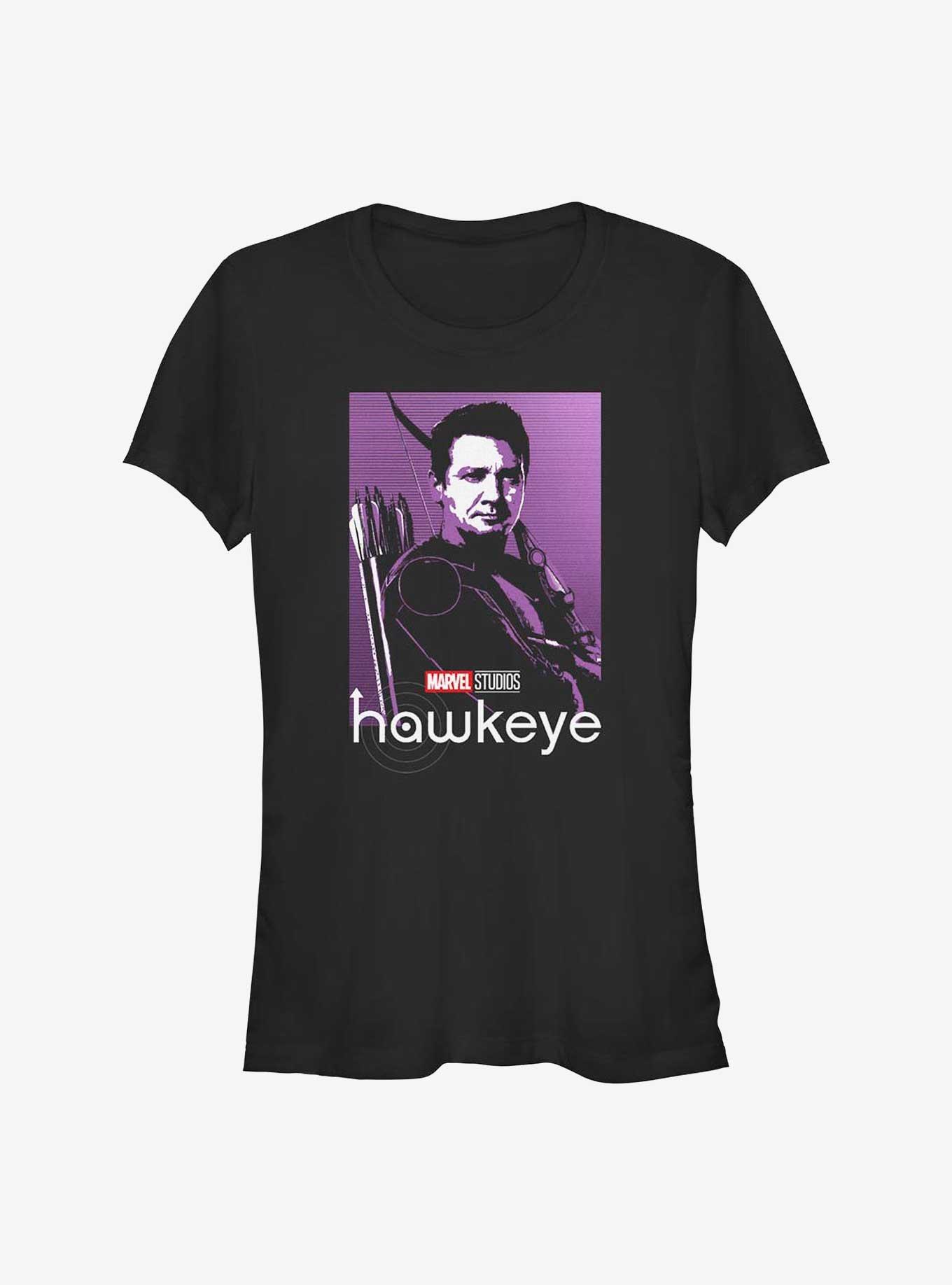 Marvel Hawkeye Hawkeye Poppin Girls T-Shirt, BLACK, hi-res