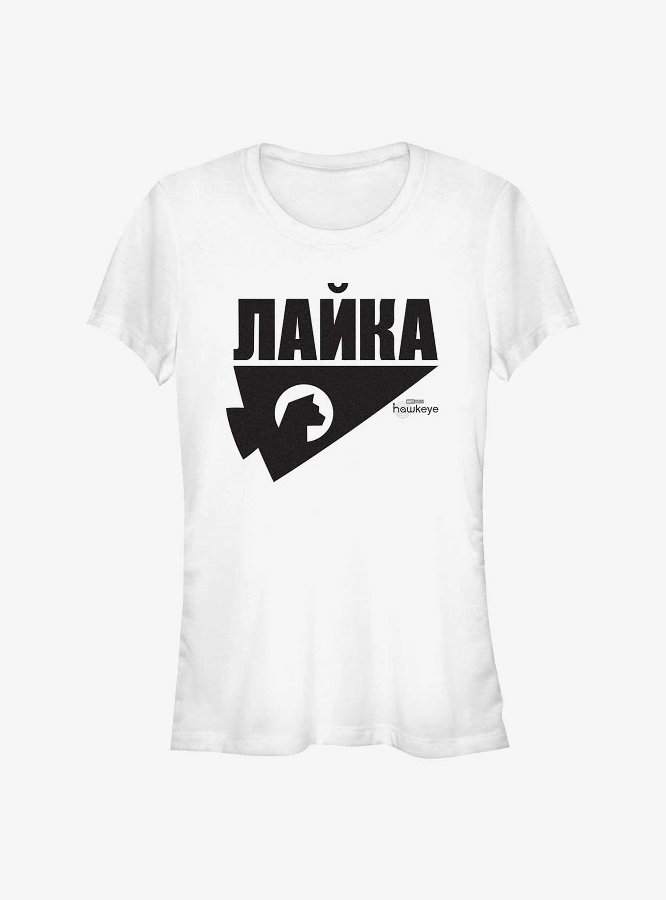 Marvel Hawkeye Russian Logo Girls T-Shirt, , hi-res