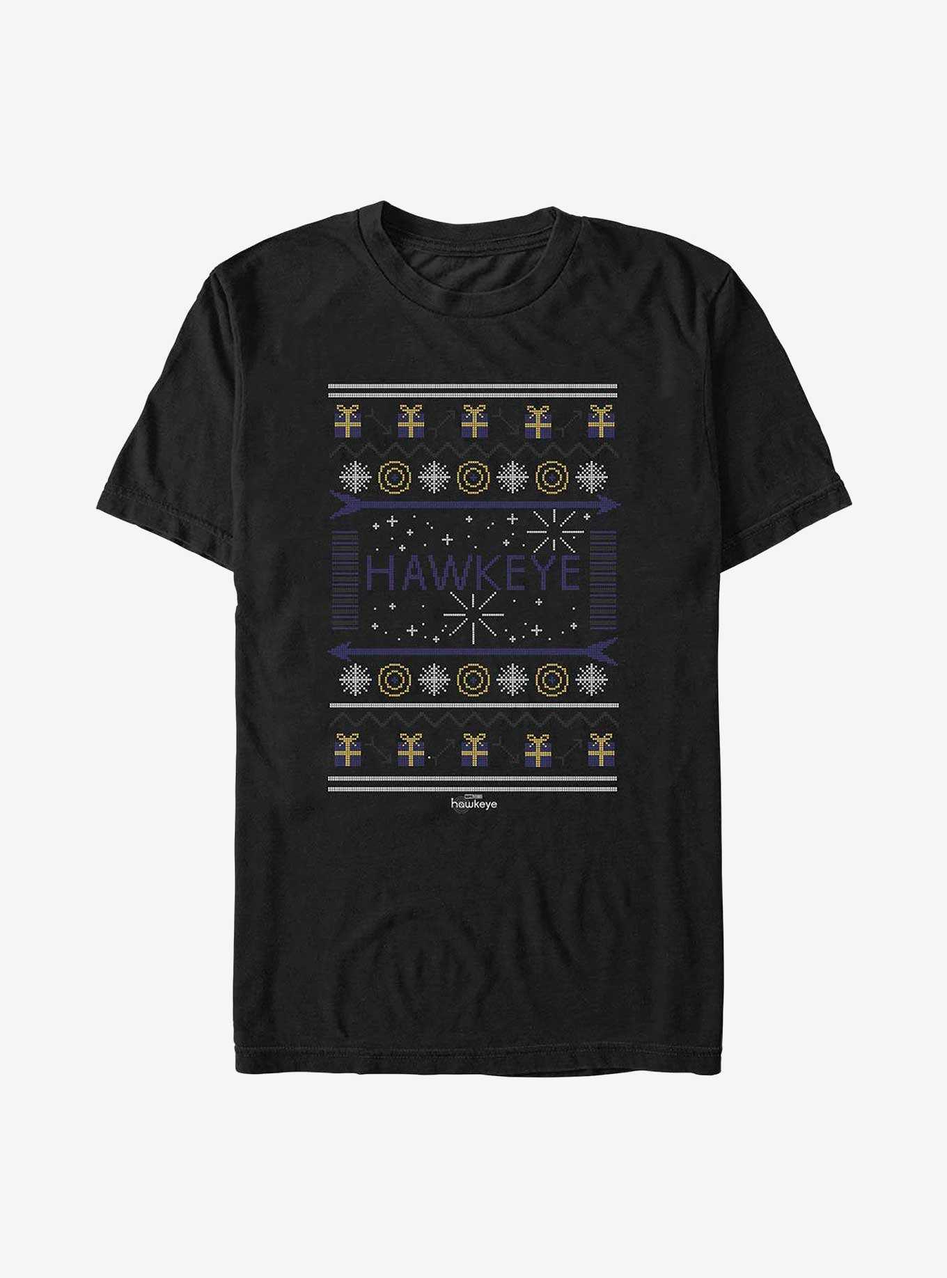 Marvel Hawkeye Hawkeye Christmas Sweater T-Shirt, , hi-res