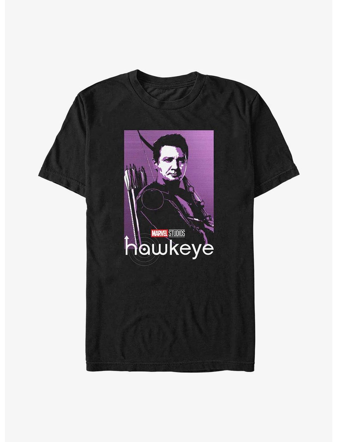 Marvel Hawkeye Hawkeye Poppin T-Shirt, BLACK, hi-res