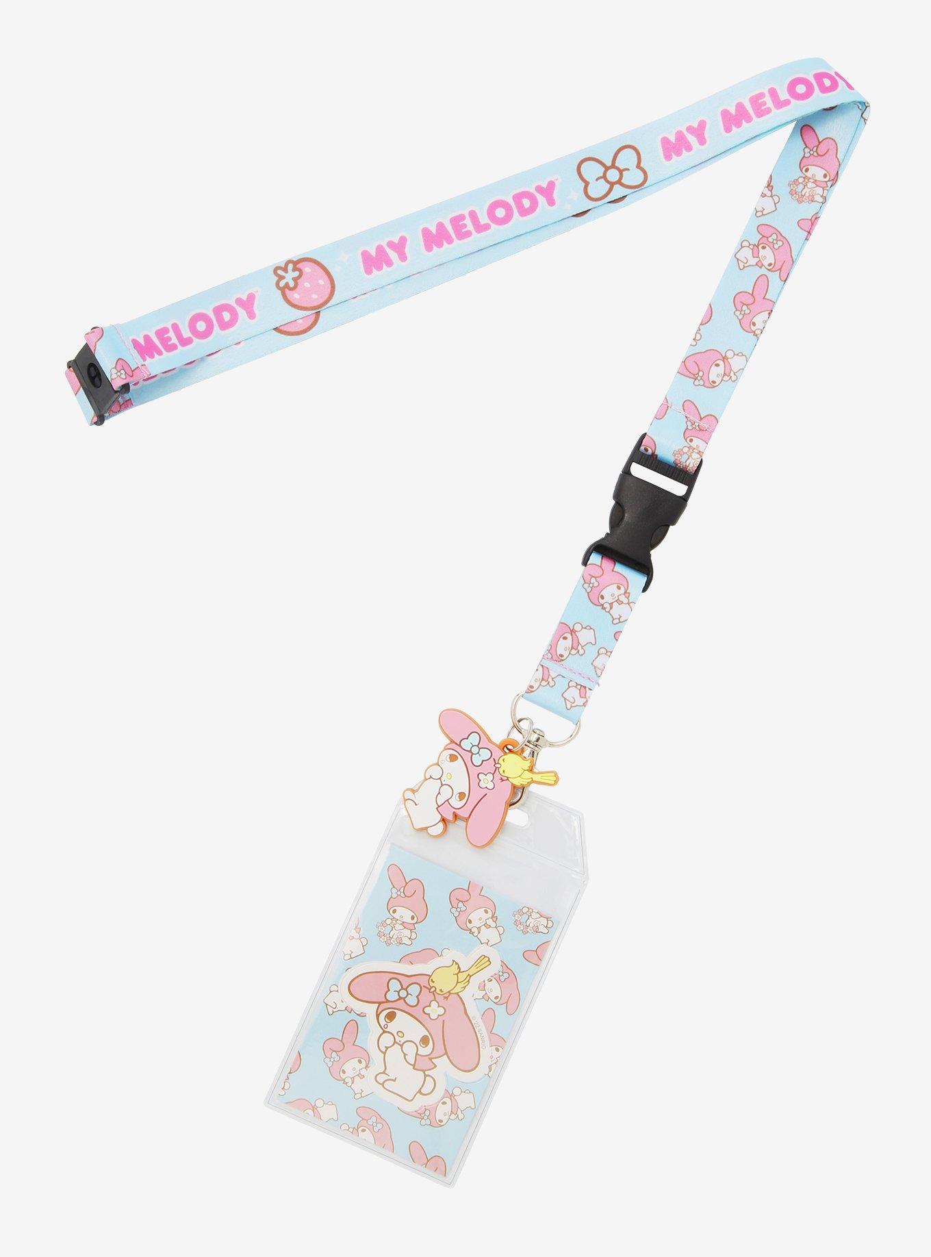 My Melody Strawberries & Bird Lanyard, , hi-res