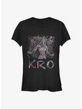 Marvel Eternals Camo Kro Girls T-Shirt, BLACK, hi-res