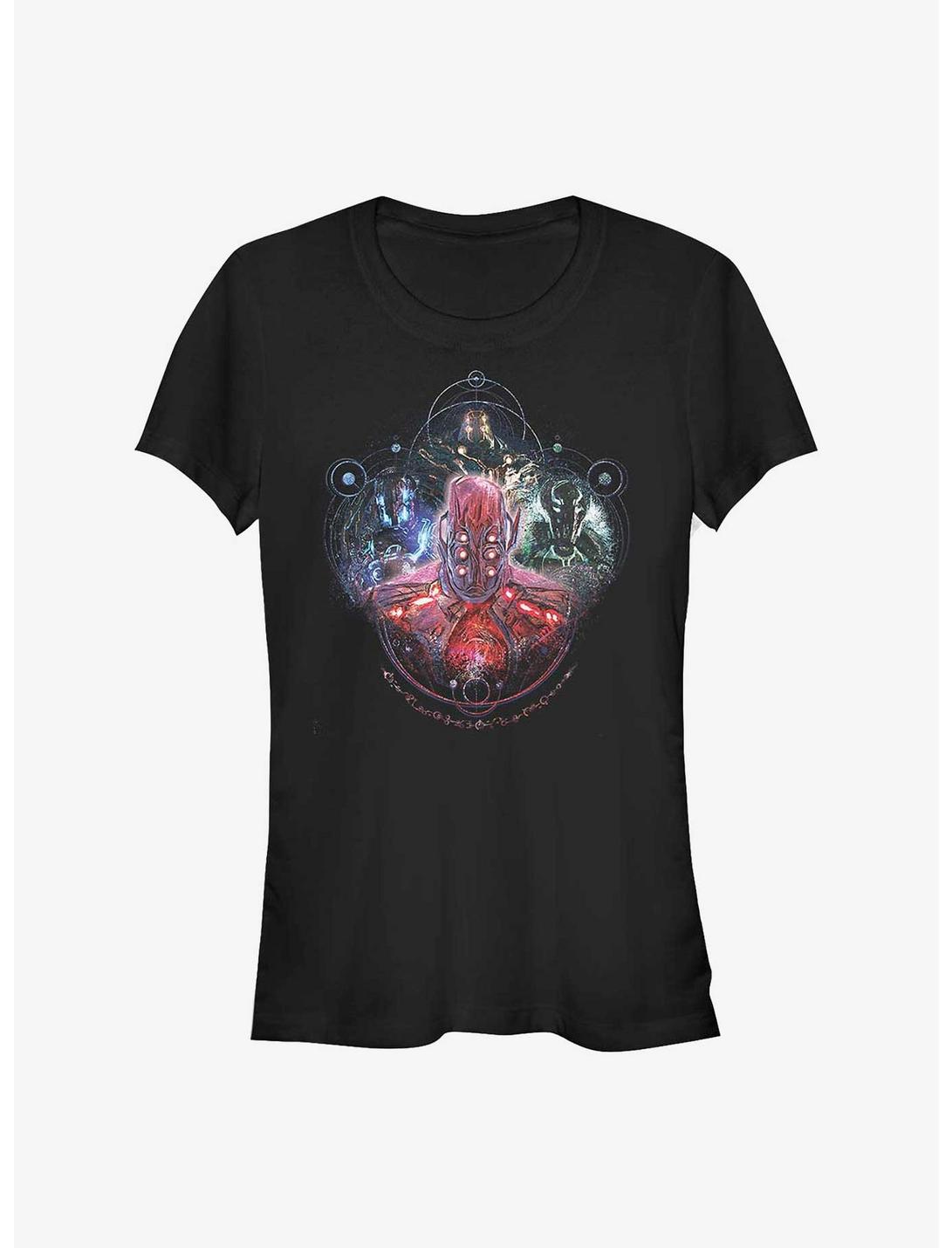Marvel Eternals Celestials Four Girls T-Shirt, BLACK, hi-res