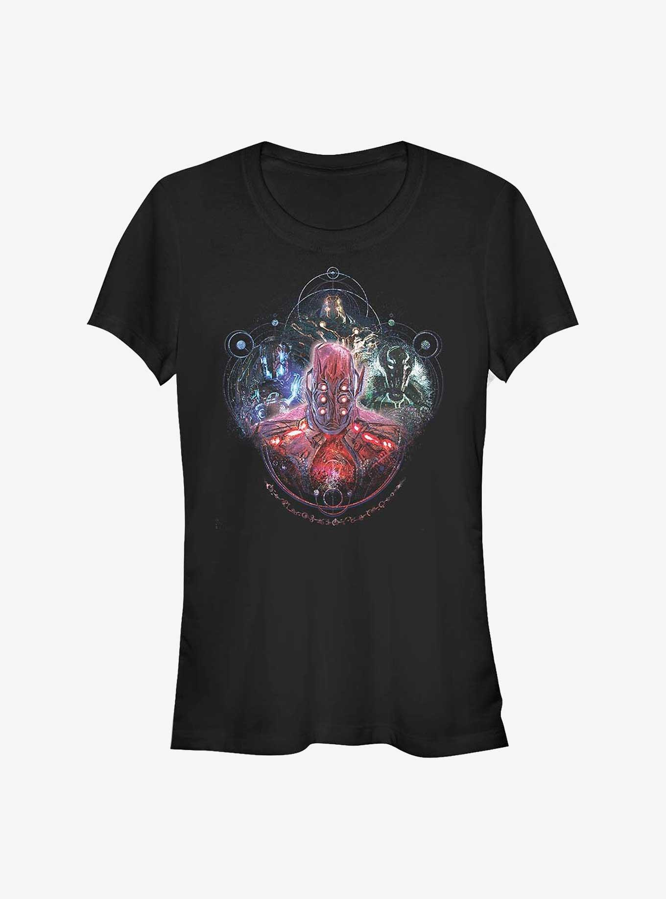 Marvel Eternals Celestials Four Girls T-Shirt, BLACK, hi-res