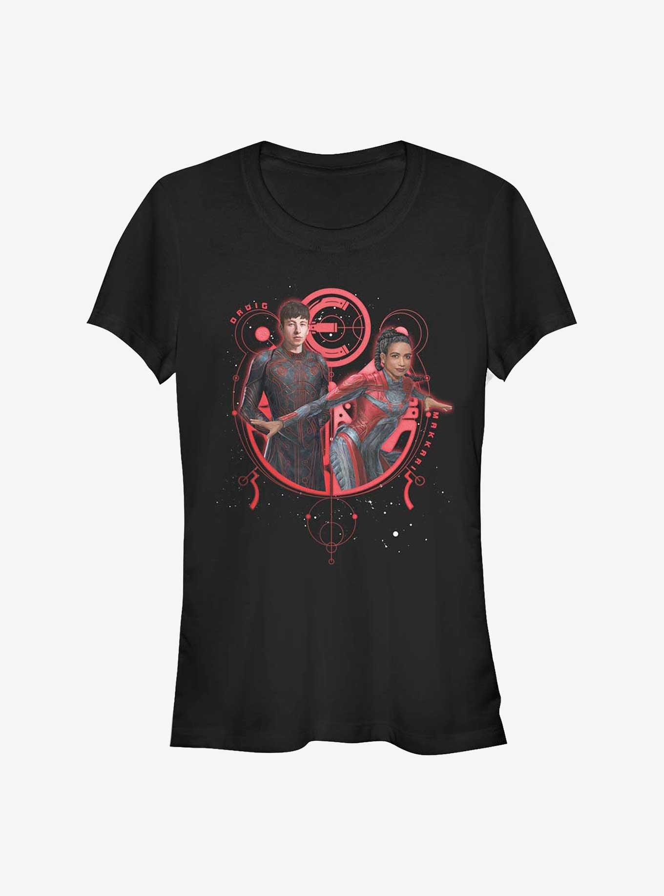 Marvel Eternals Druig And Makkari Duo Girls T-Shirt, BLACK, hi-res