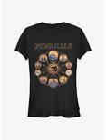 Marvel Eternals Eternals Circular Gold Girls T-Shirt, BLACK, hi-res