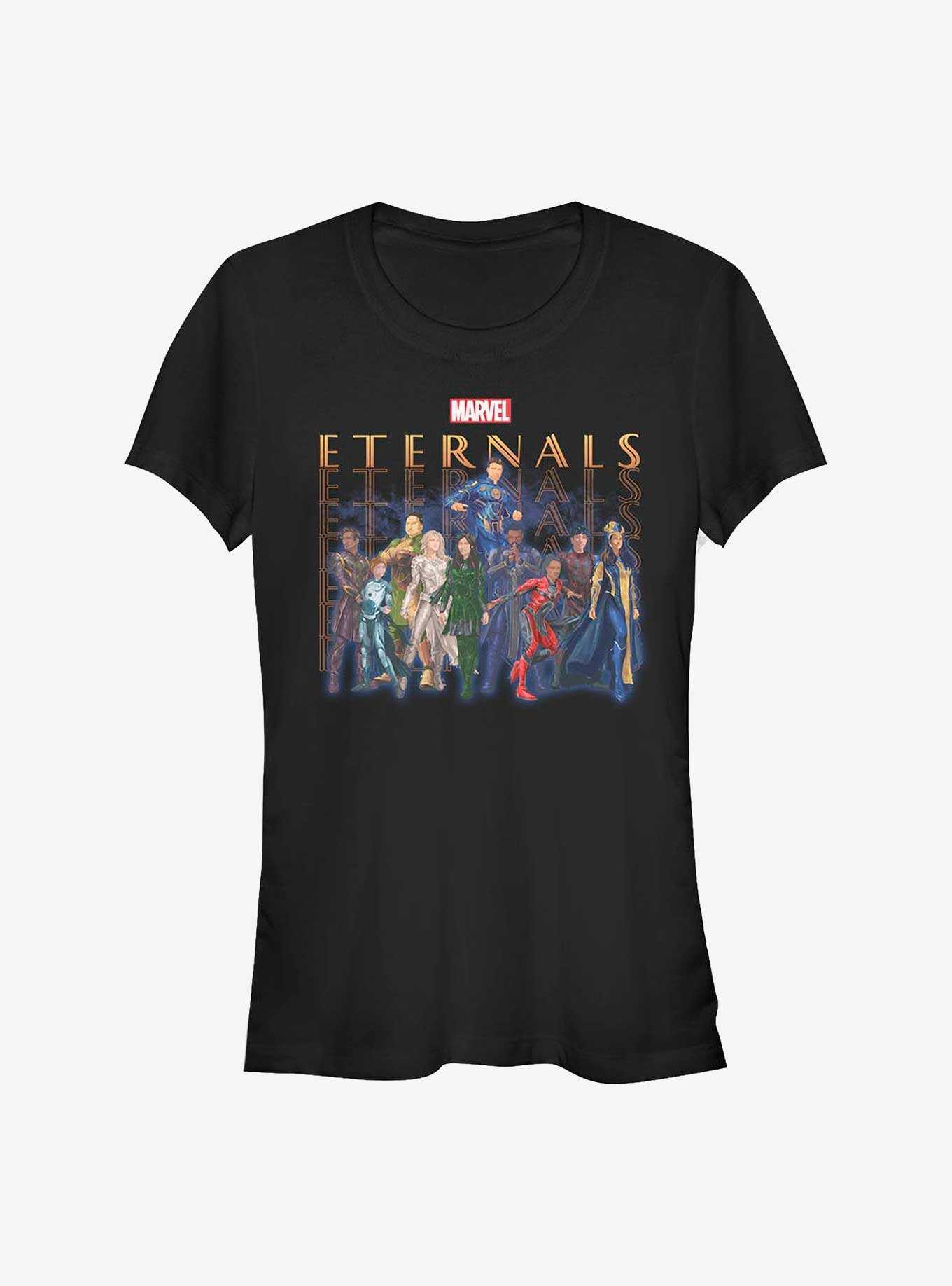 Marvel Eternals Eternals Group Repeating Girls T-Shirt, , hi-res