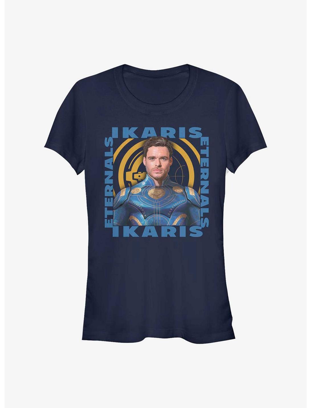 Marvel Eternals Ikaris Hero Box Girls T-Shirt, NAVY, hi-res