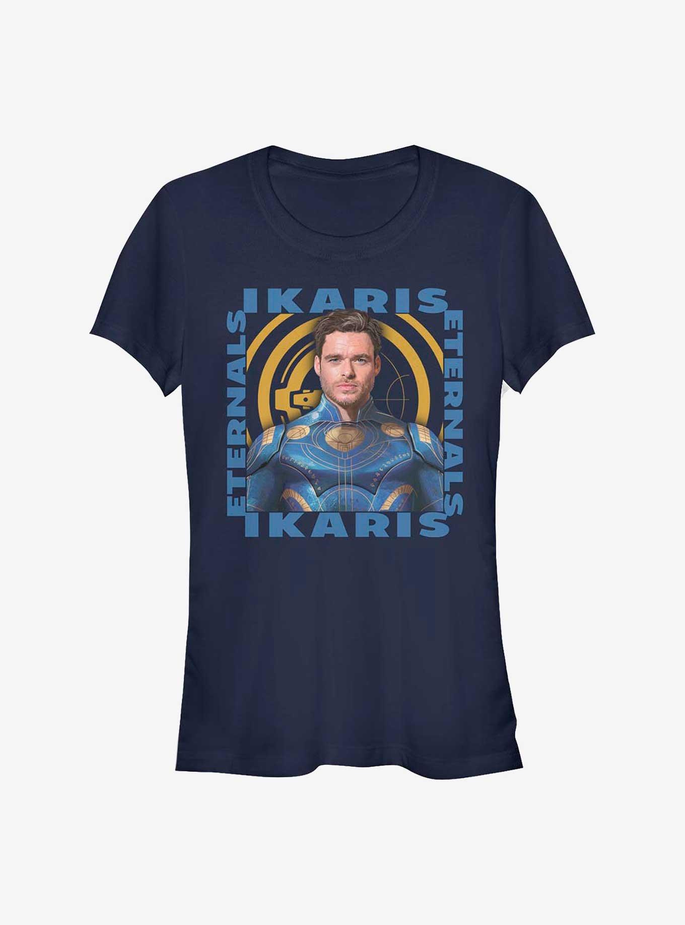 Marvel Eternals Ikaris Hero Box Girls T-Shirt, NAVY, hi-res