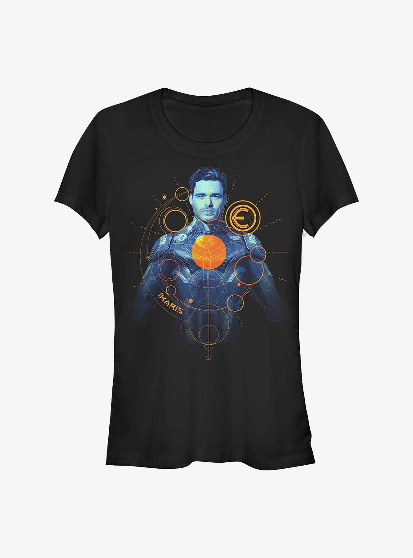 Marvel Eternals Ikaris Orange Girls T-Shirt, BLACK, hi-res