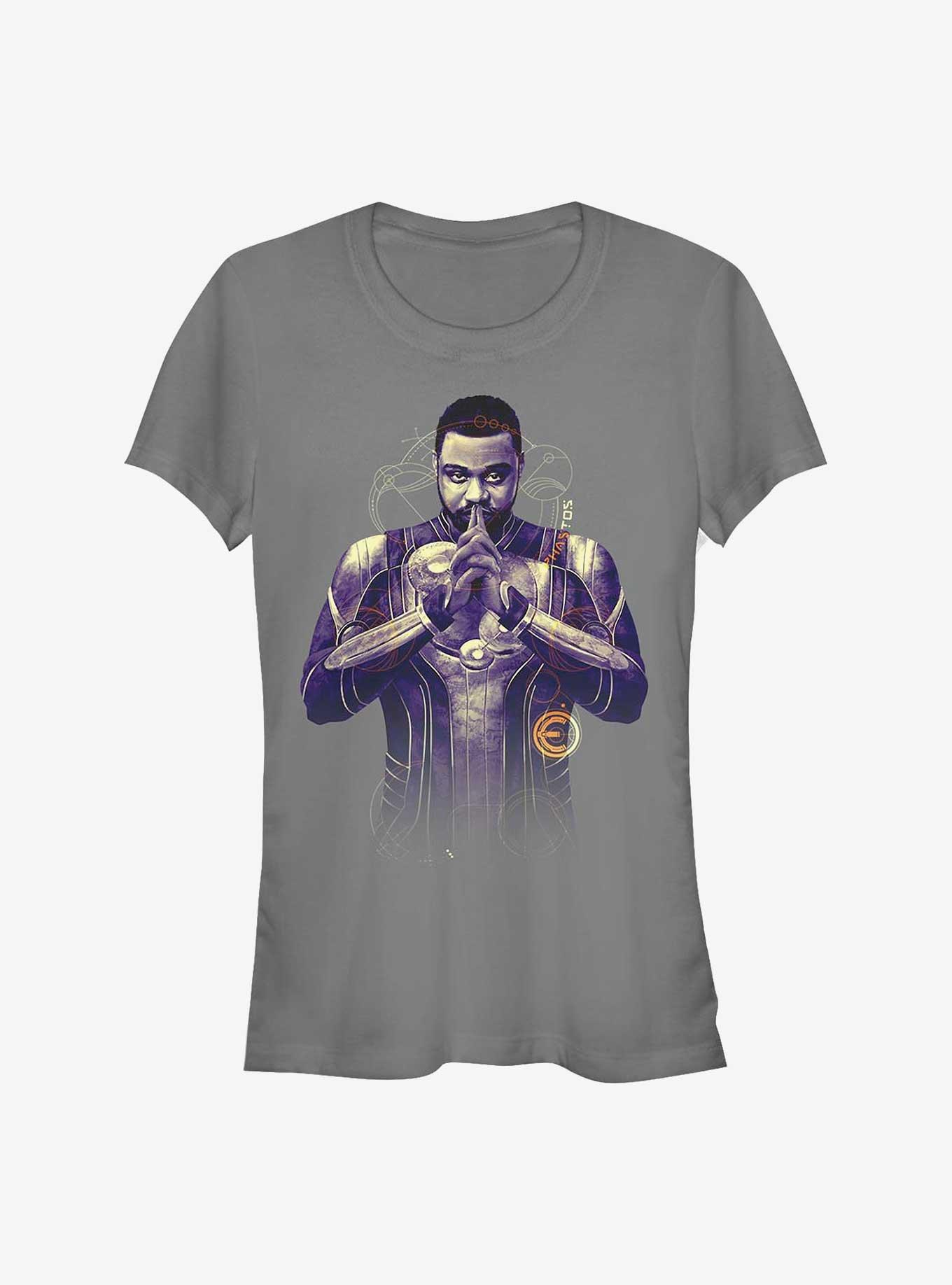 Marvel Eternals Phastos Purple Girls T-Shirt, CHARCOAL, hi-res