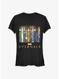 Marvel Eternals Vertical Boxups Girls T-Shirt, BLACK, hi-res