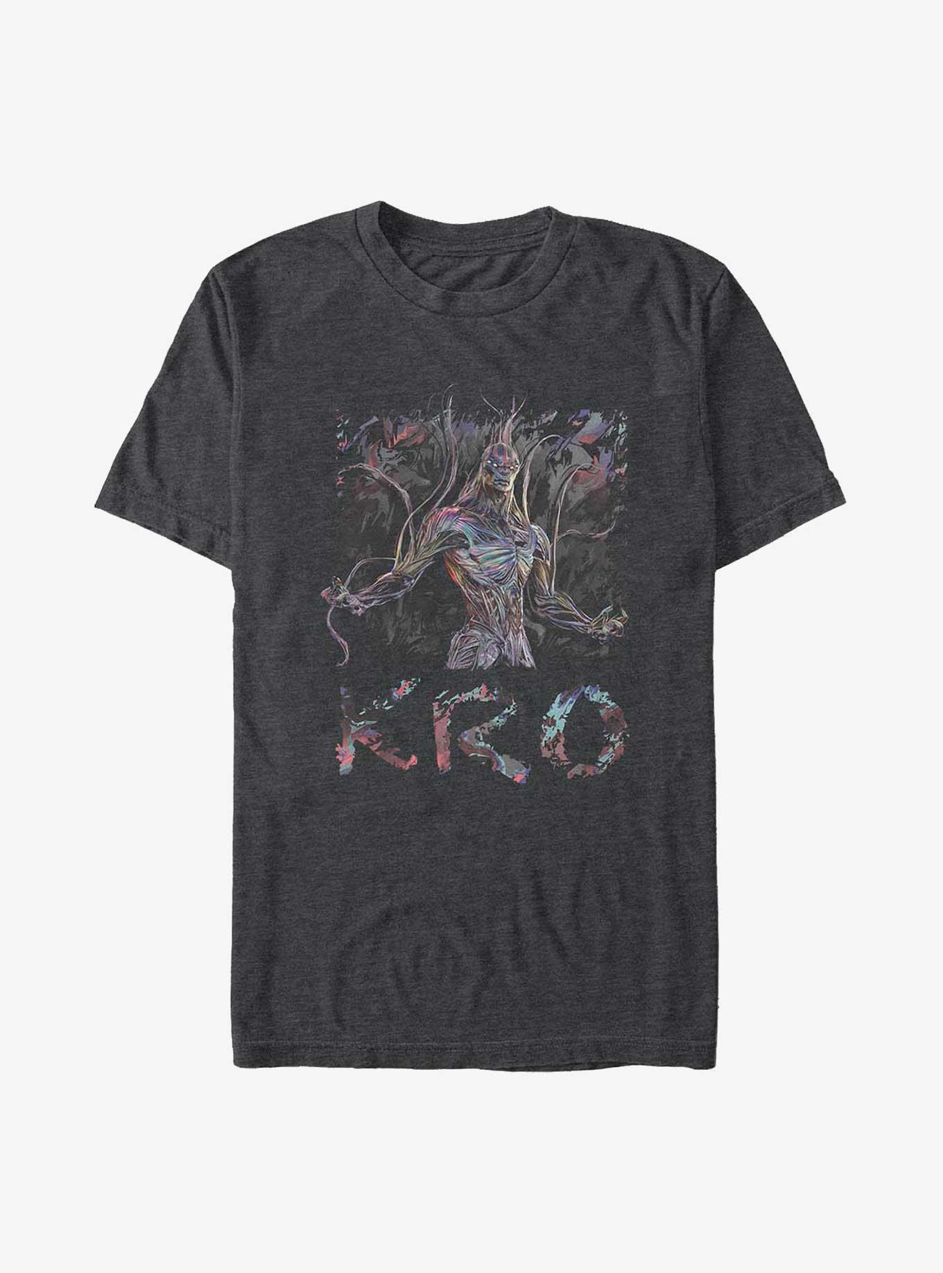 Marvel Eternals Camo Kro T-Shirt, CHAR HTR, hi-res