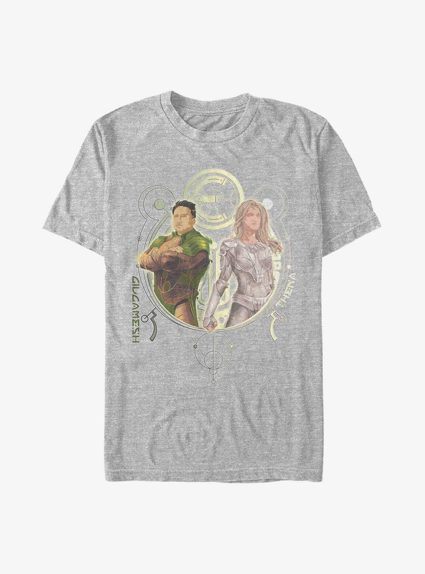 Marvel Eternals Gilgamesh Thena Duo T-Shirt, ATH HTR, hi-res