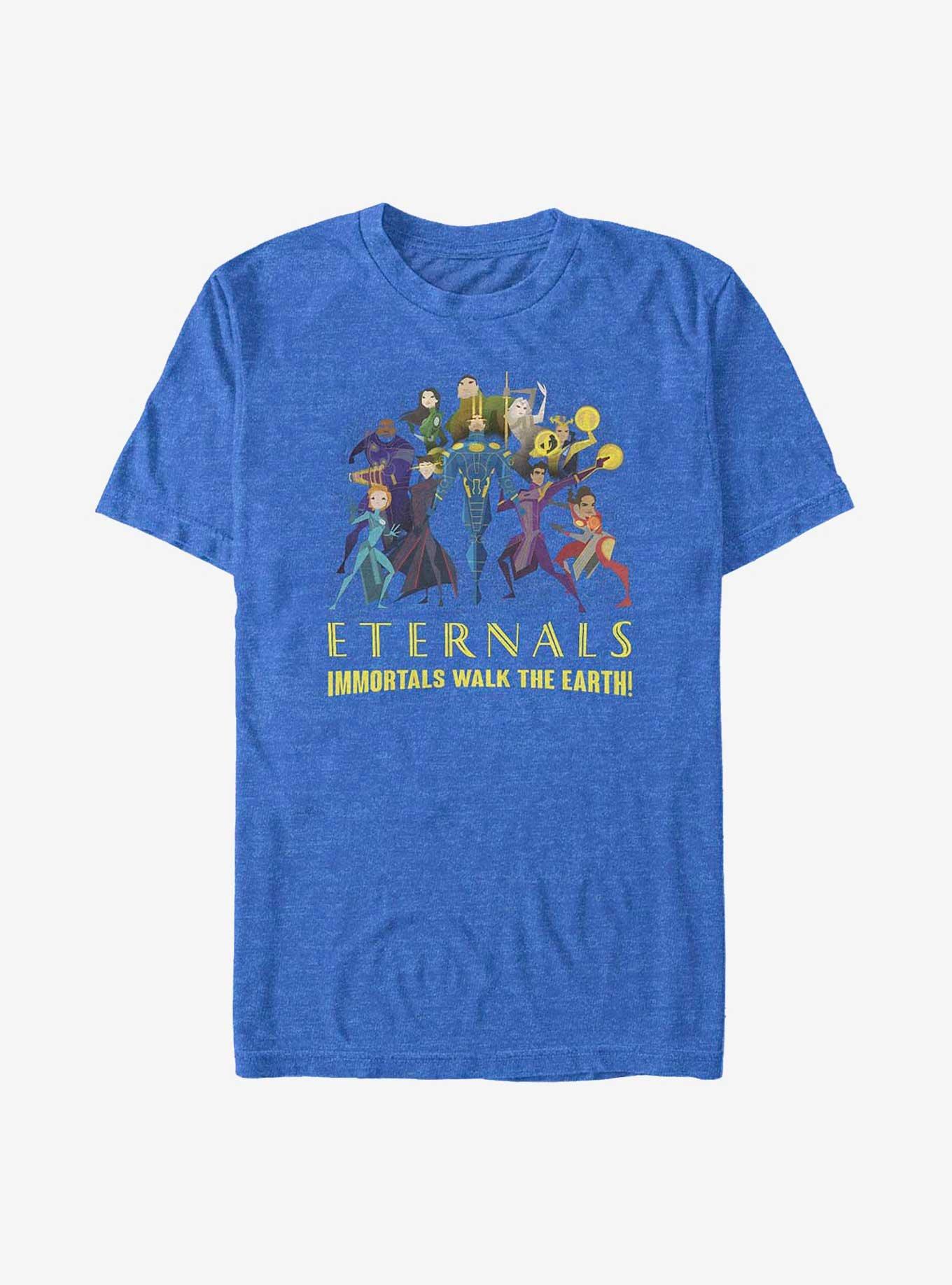 Marvel Eternals Group Shot T-Shirt, ROY HTR, hi-res